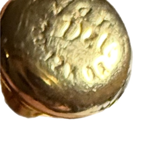 VINTAGE 12K CAMEO EARRINGS - Picture 2 of 3